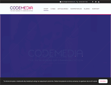 Tablet Screenshot of codemedia.pl
